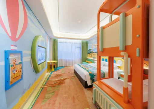 사슴 테마 패밀리룸
