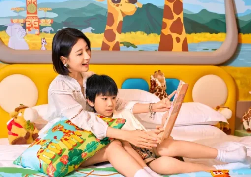 사슴 테마 패밀리룸